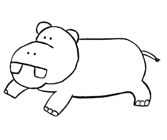 A hippo as the Dubious At Best logo